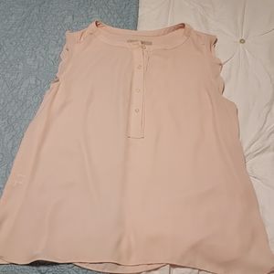 Loft flutter sleeve top